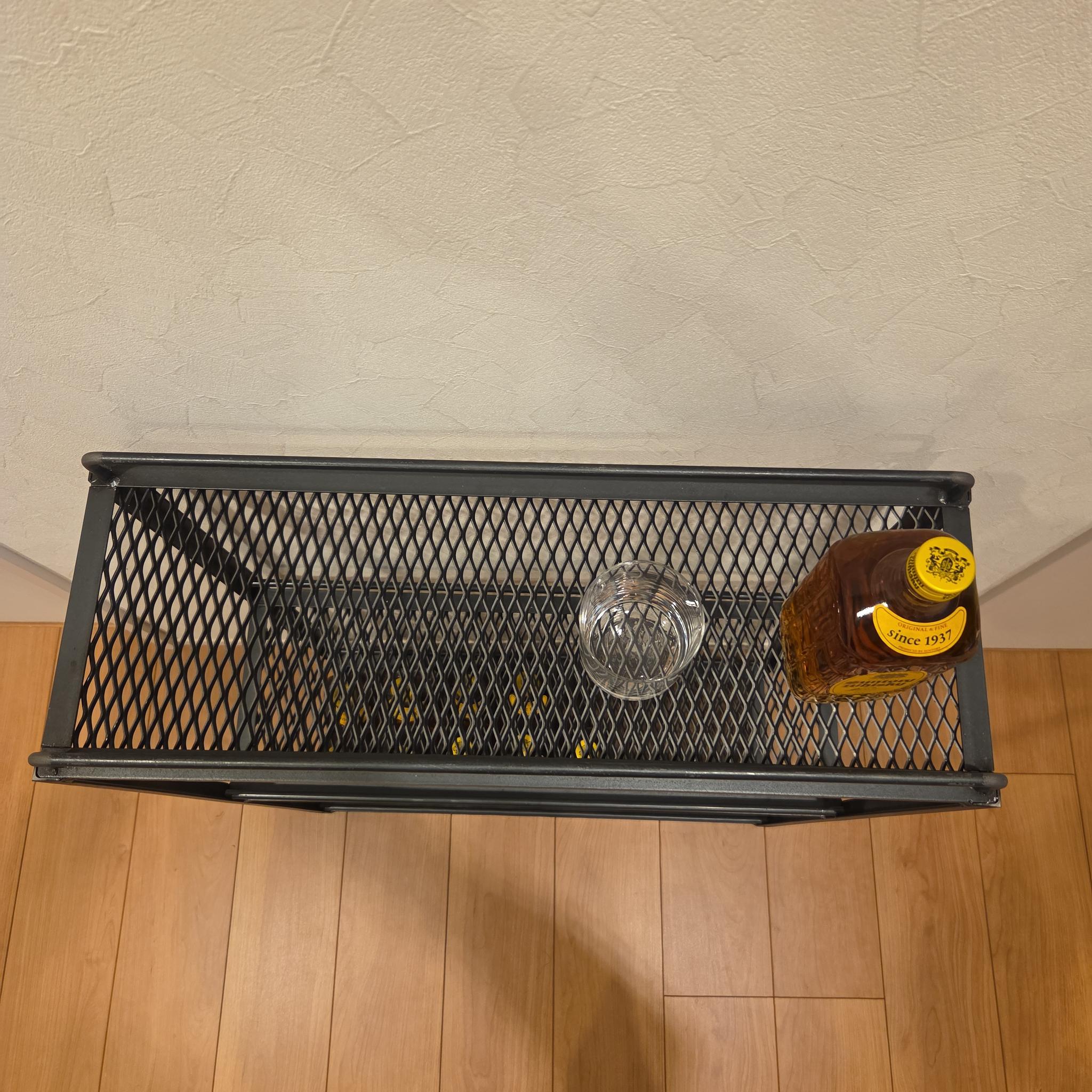 アイアンラック　メタルラック　ディスプレイラック　ディスプレイ棚　マルチラック　ウイスキーラック　ウイスキー棚 | 7枚目